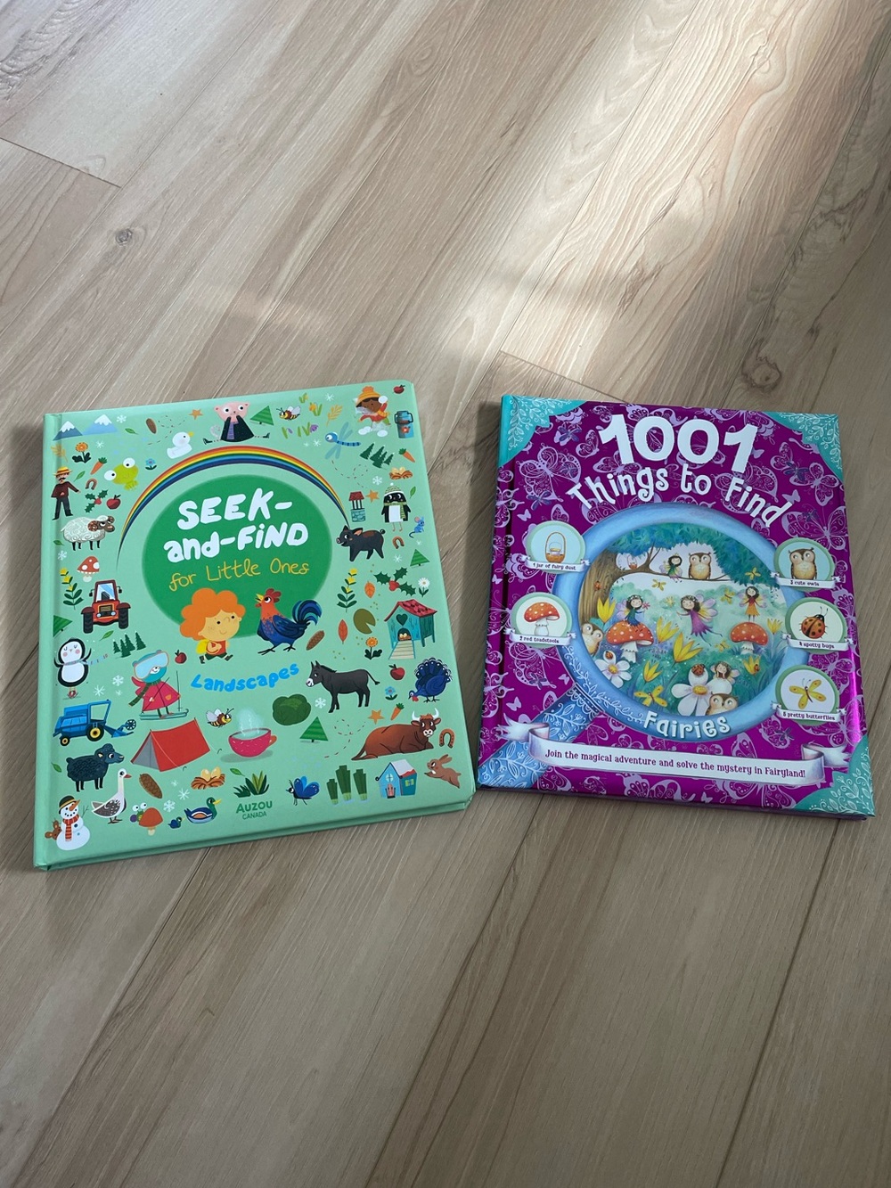 Two Seek-and-Find Books for Small Kids / Toddlers